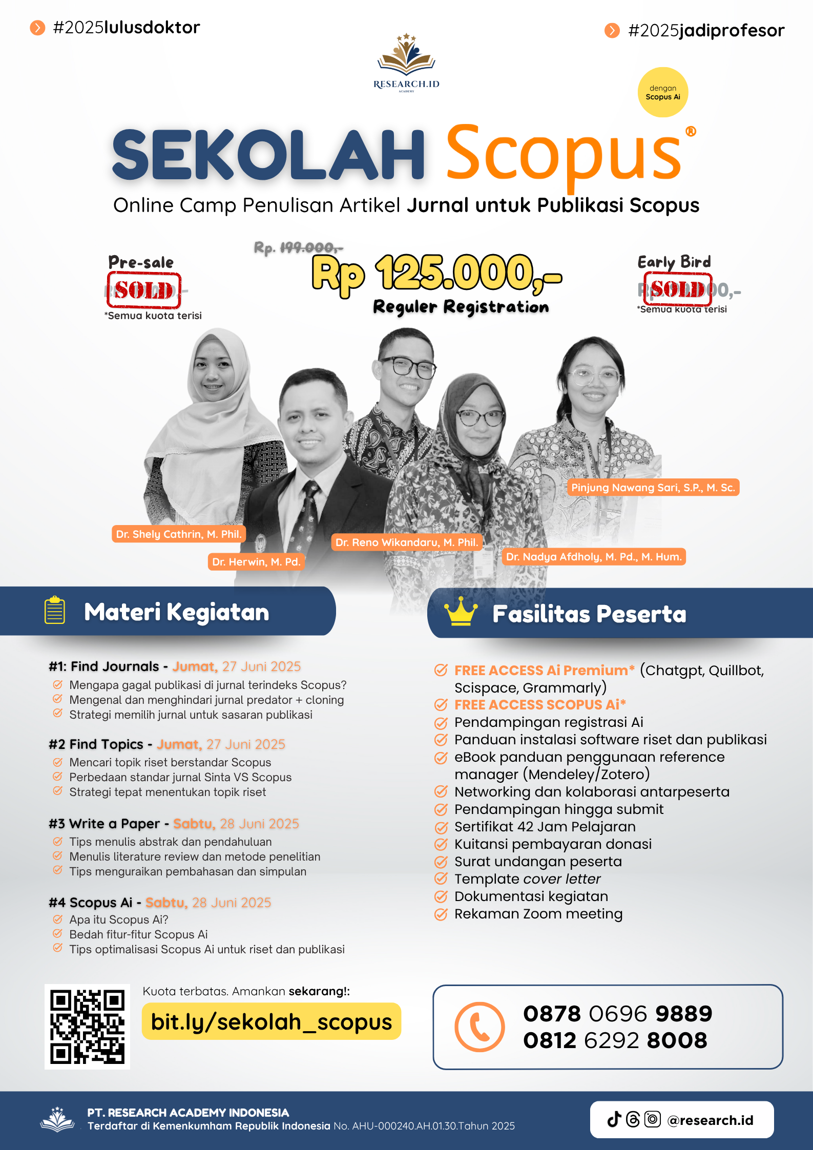 Sekolah Scopus Online Batch#2